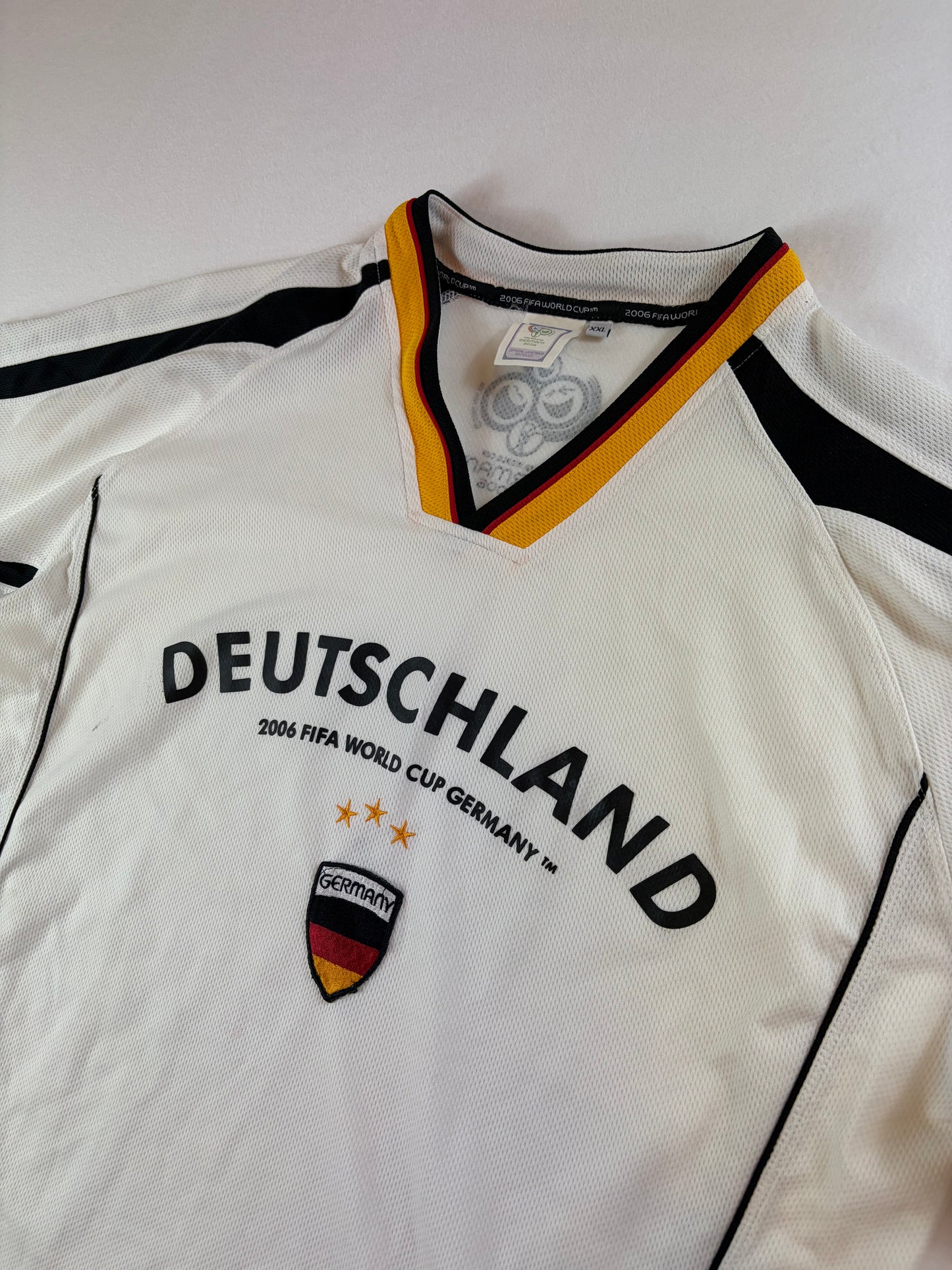 Tricou de fotbal vintage FIFA World Cup Germania 2006