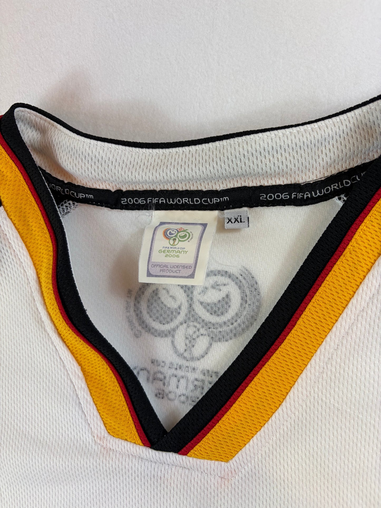 Tricou de fotbal vintage FIFA World Cup Germania 2006