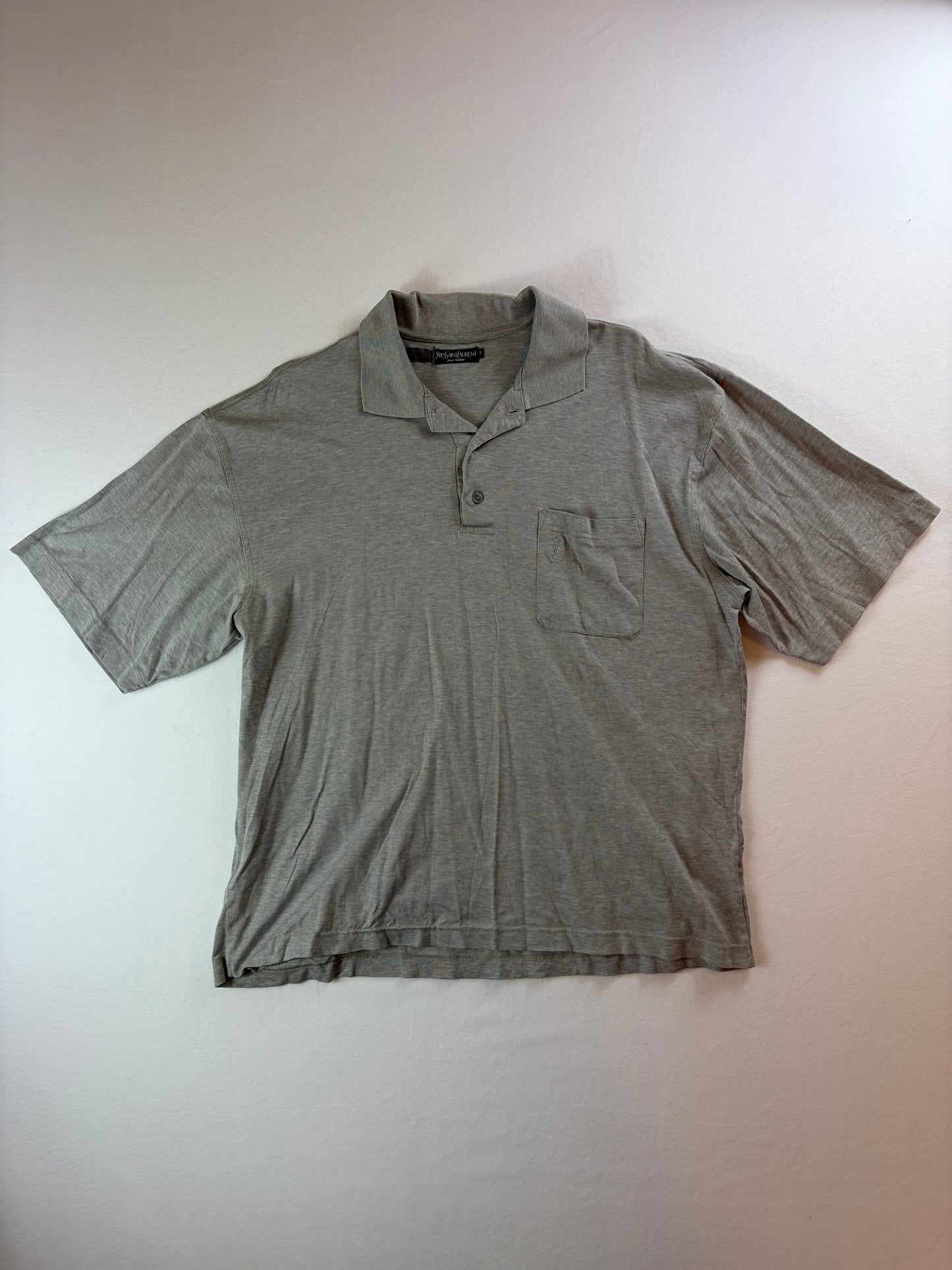 Vintage Yves Saint Laurent Women's Polo T-Shirt