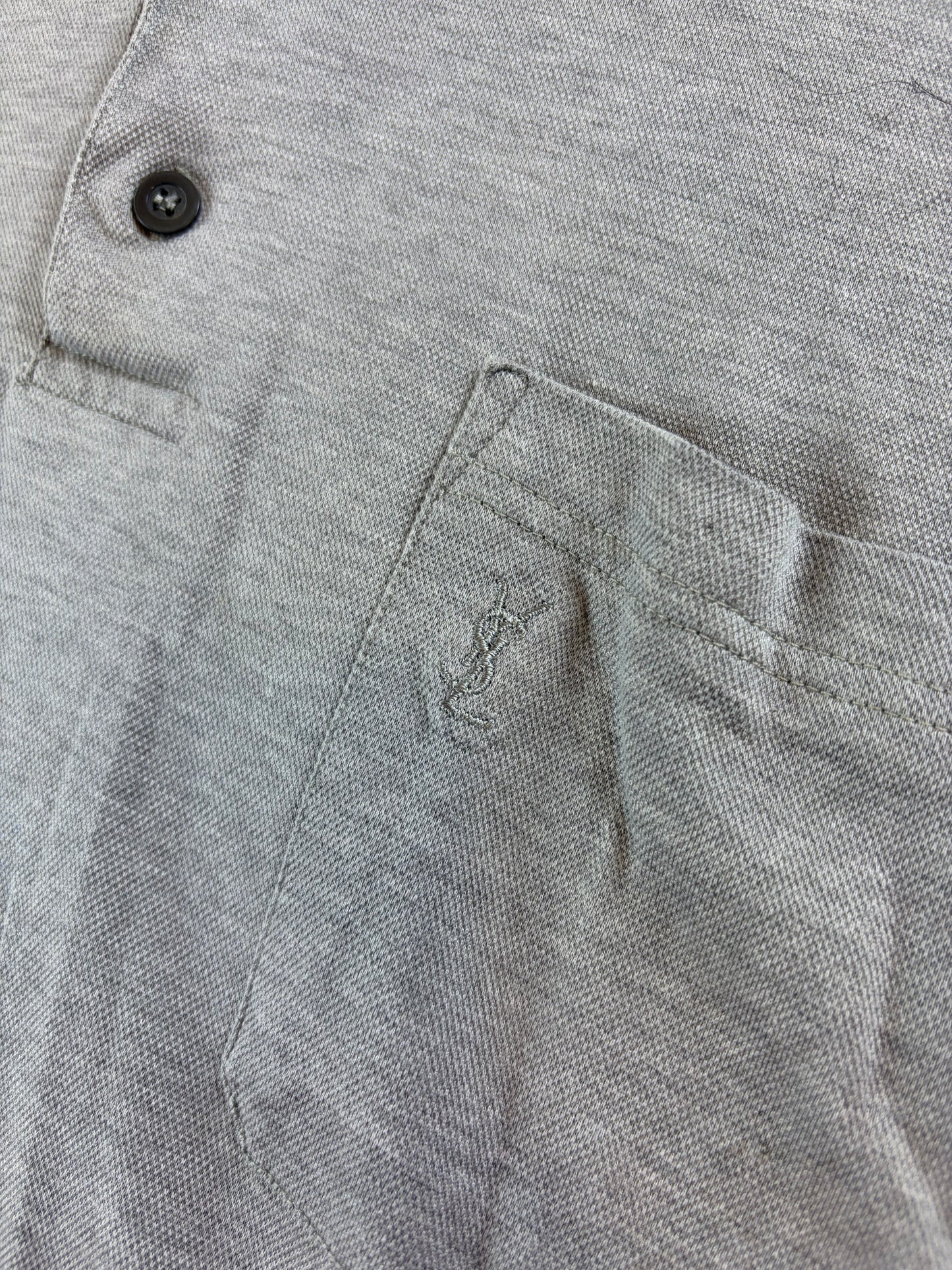 Vintage Yves Saint Laurent Women's Polo T-Shirt