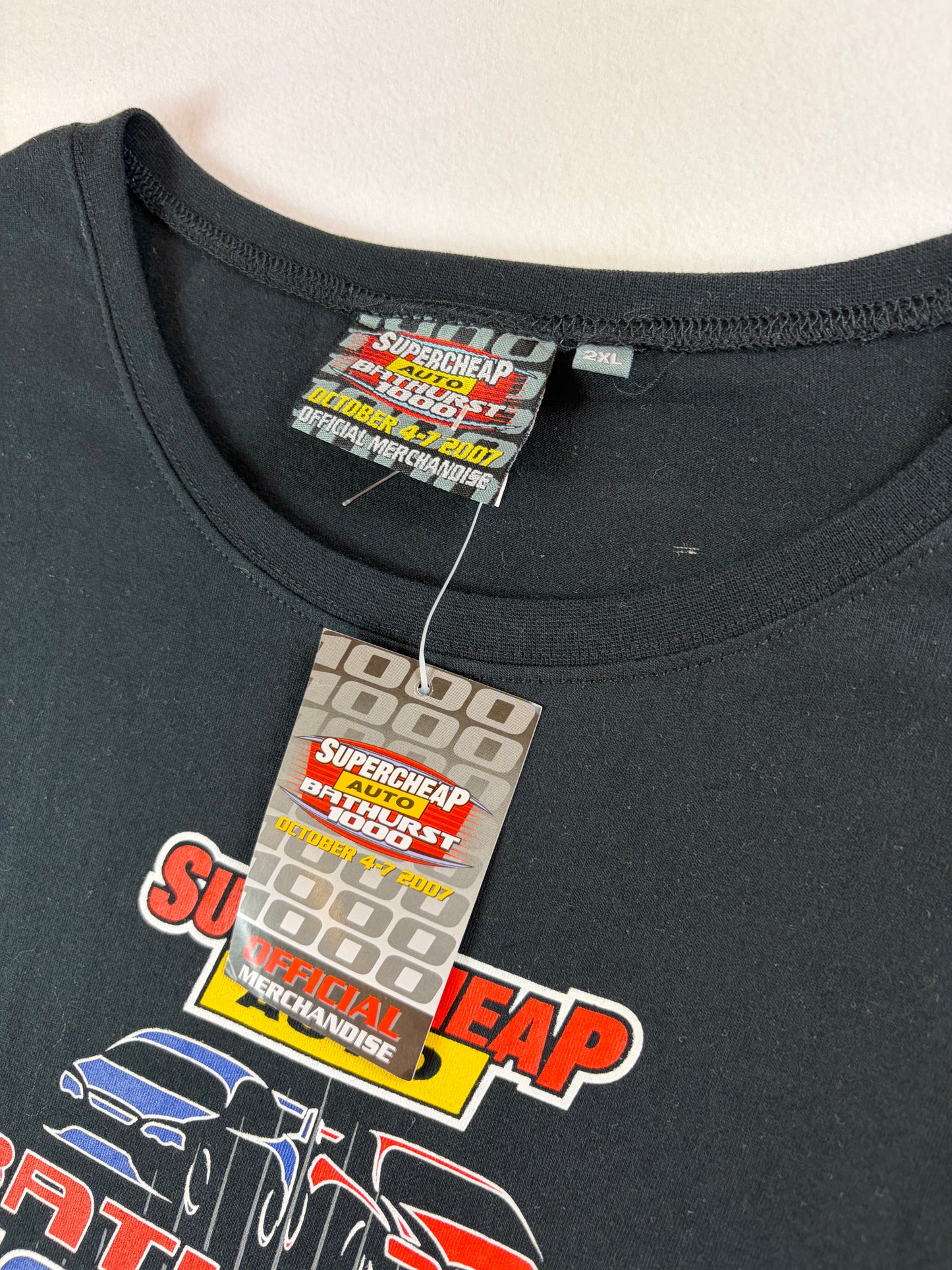 Y2K ausztrál szuperolcsó autós Bathurst 1000 póló
