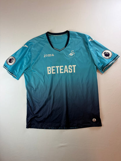 Tricou de fotbal Joma x Swansea City FC pentru deplasare Sezonul 2016/17