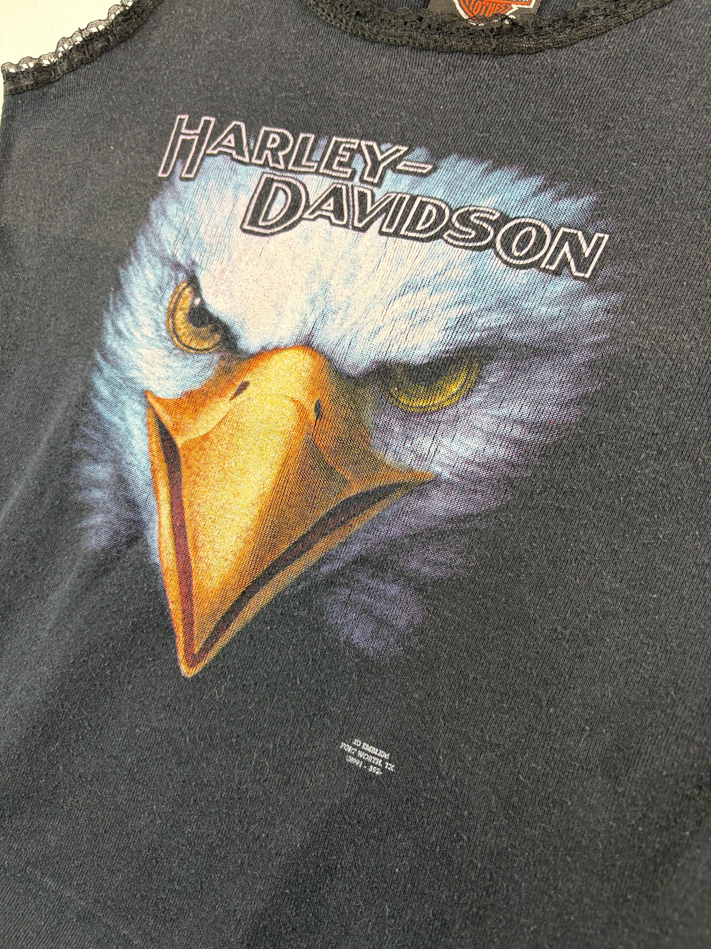 Top vintage de damă Harley Davidson
