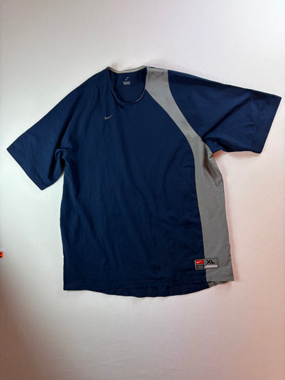 Vintage Nike Dri-Fit túlméretezett kosárlabda póló