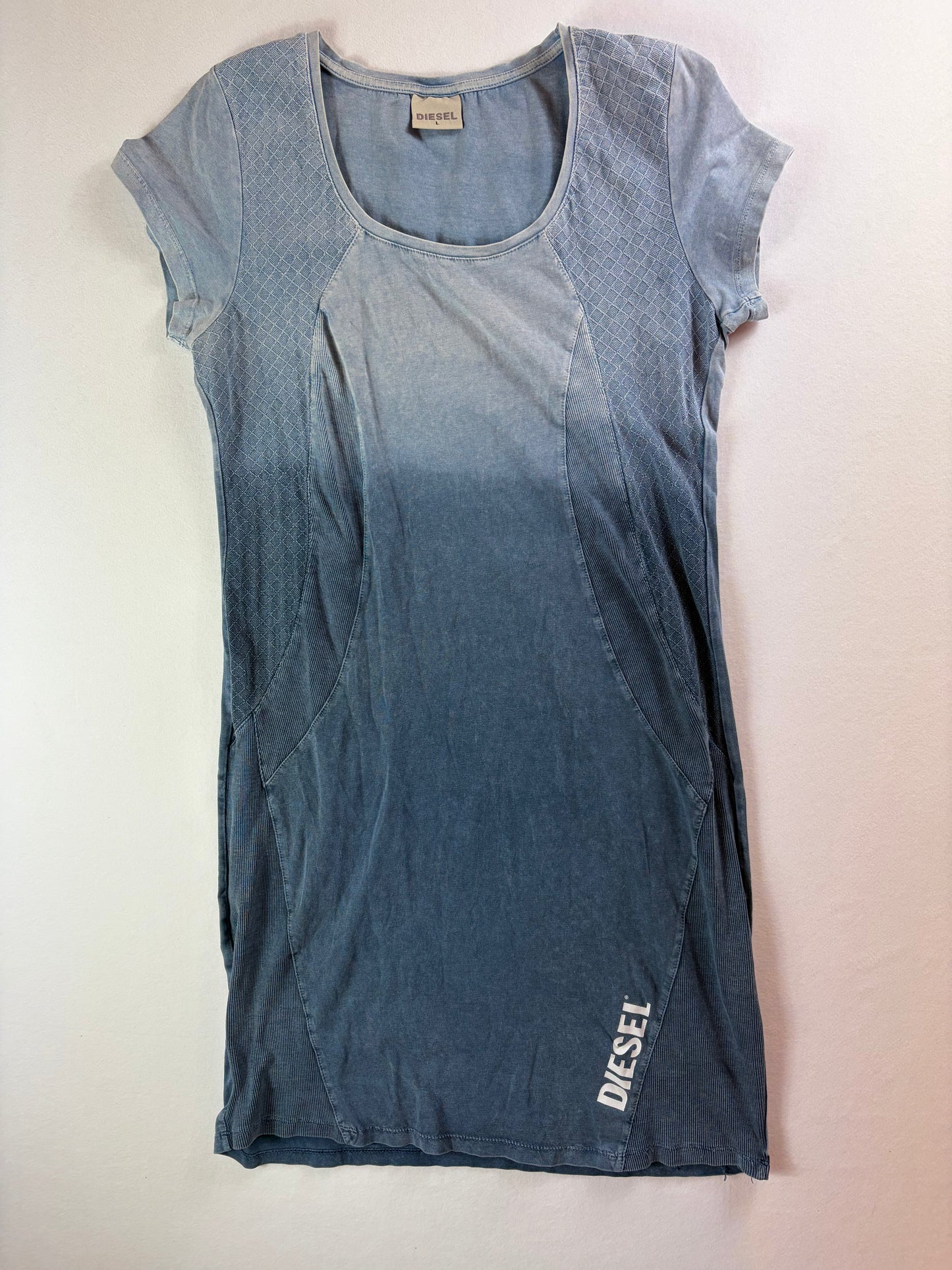 Rochie tricou ombre de damă vintage Diesel