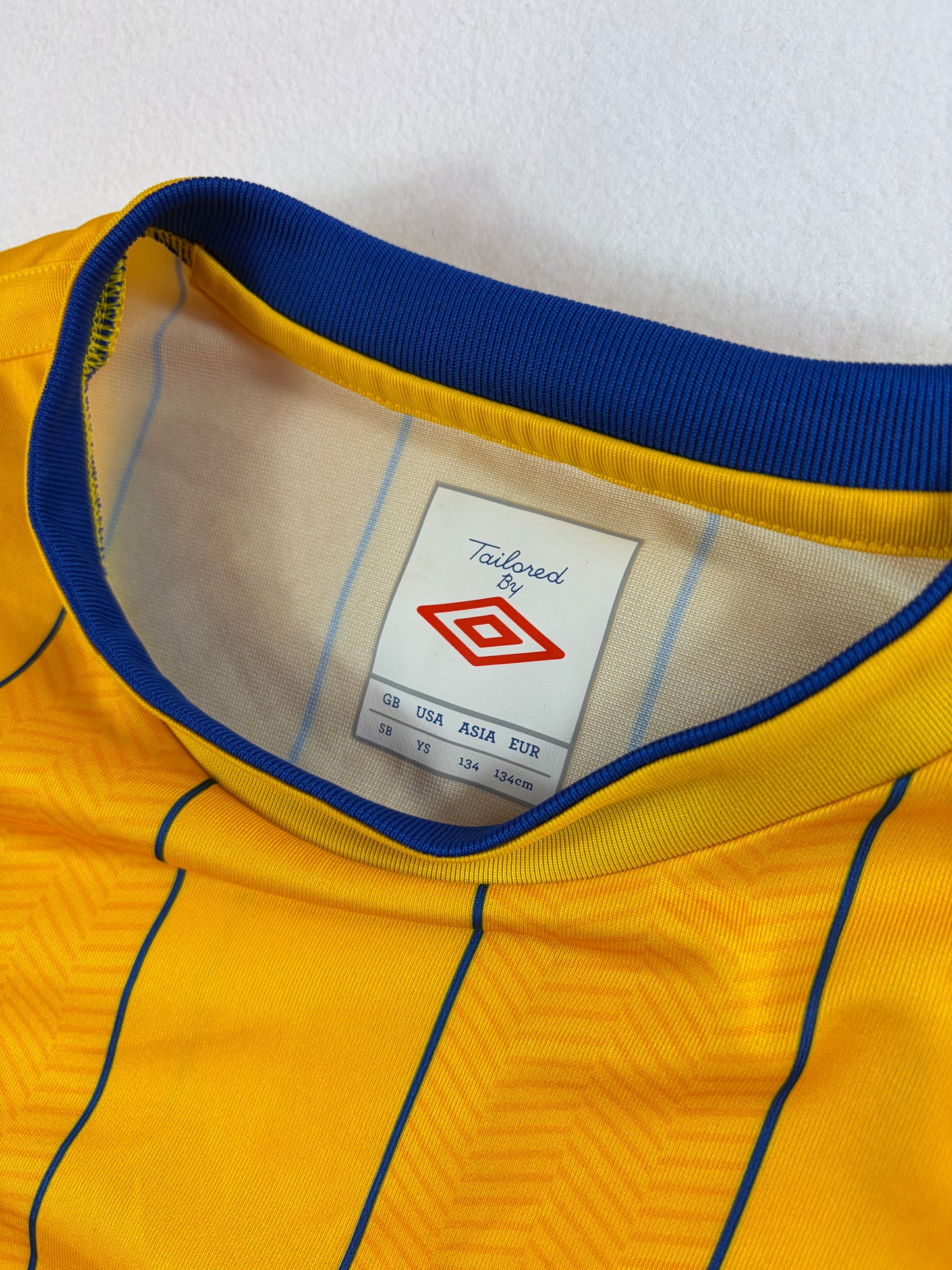 Tricou de fotbal Umbro cu mânecă lungă pentru copii