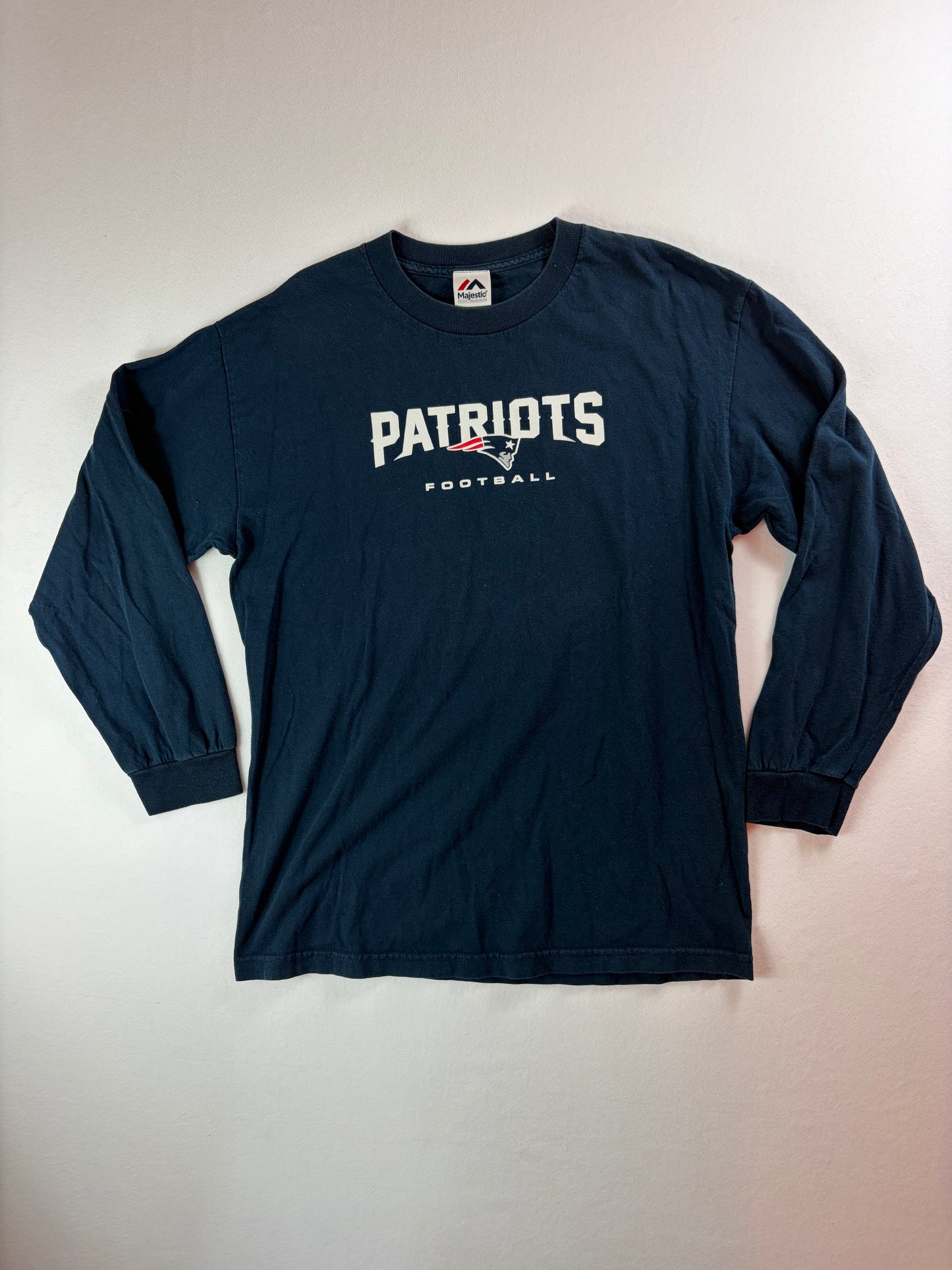 Tricou cu mânecă lungă Majestic x New England Patriots