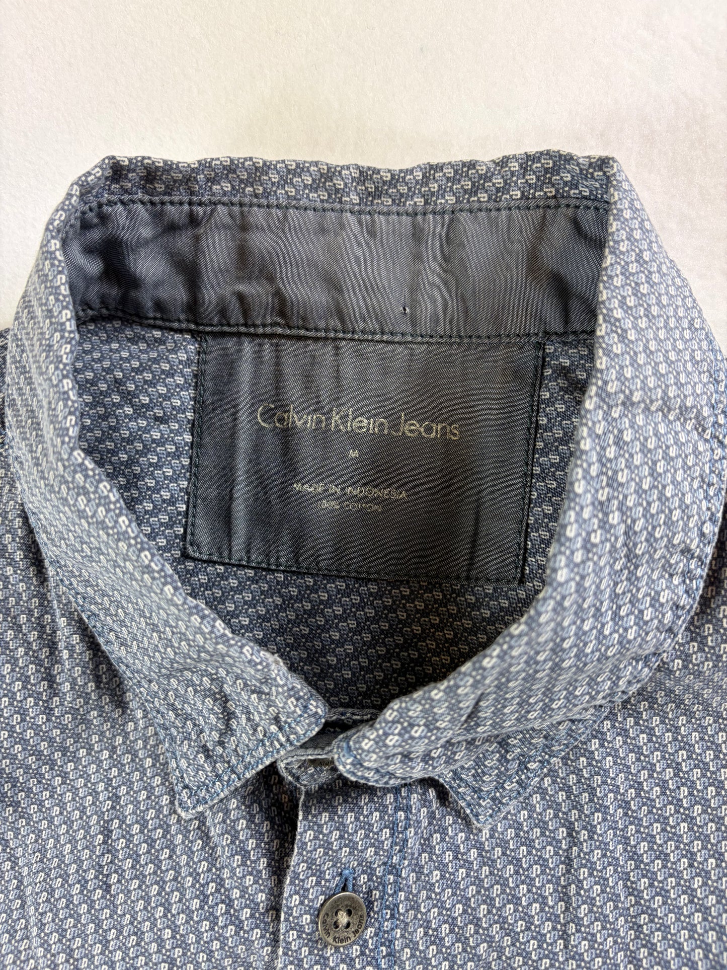 Cămașă Calvin Klein cu mânecă scurtă