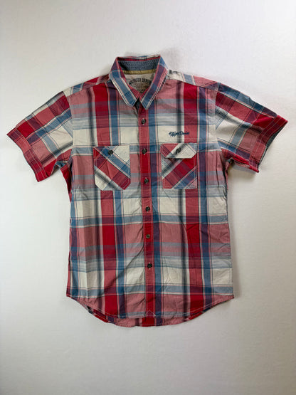 Cămașă vintage Tommy Hilfiger cu mânecă scurtă
