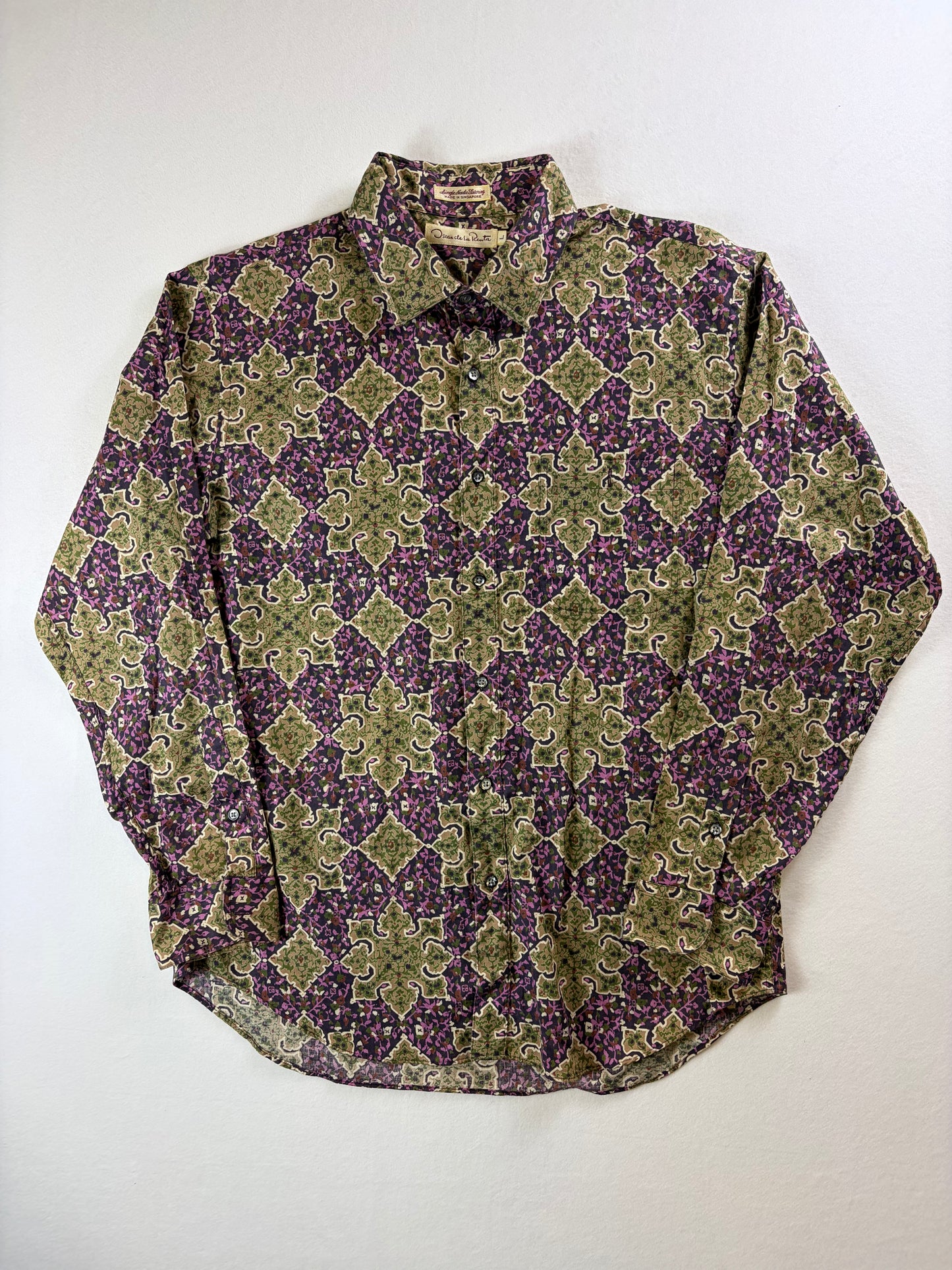 Cămașă vintage Oscar de la Renta