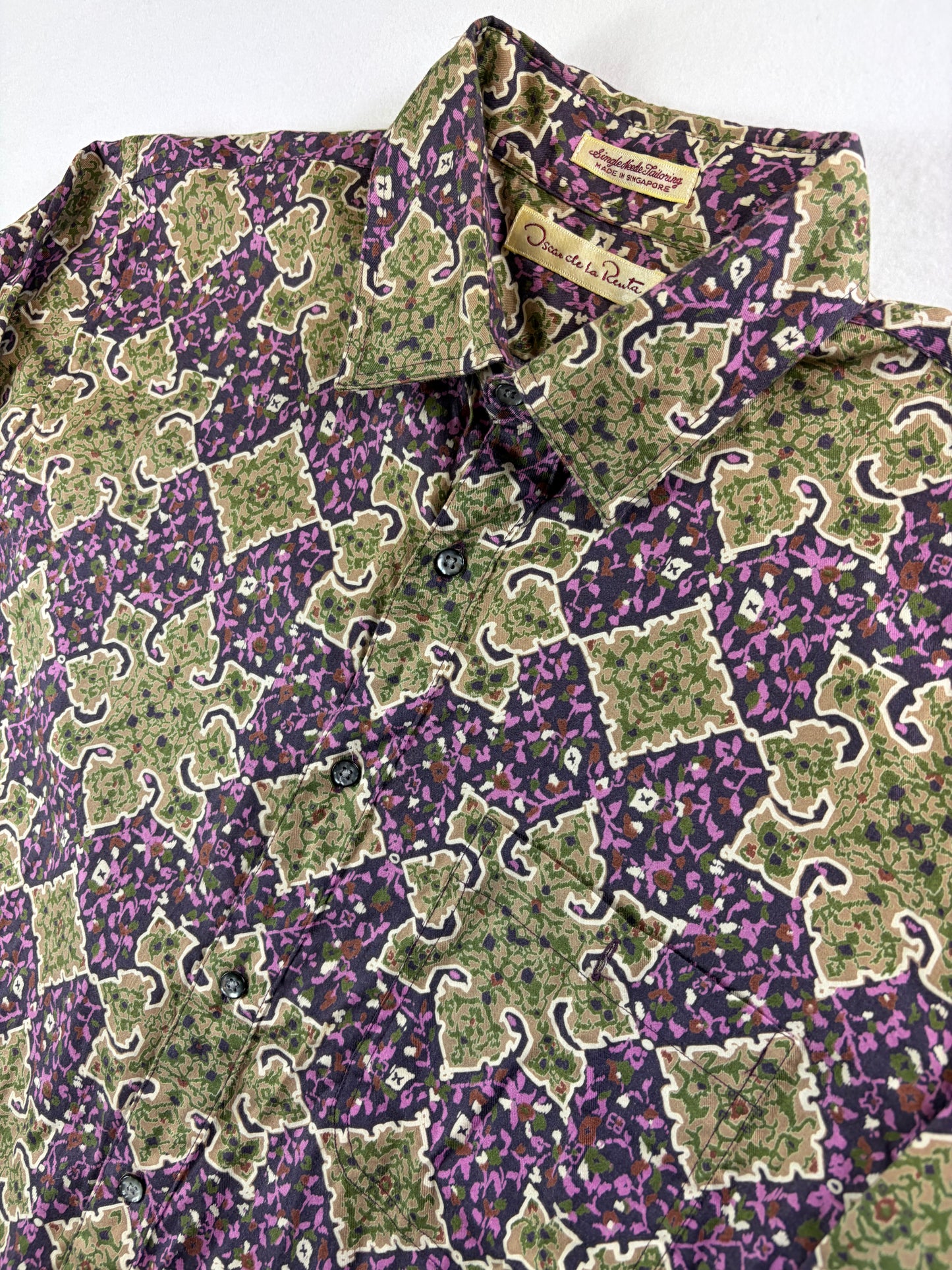 Cămașă vintage Oscar de la Renta