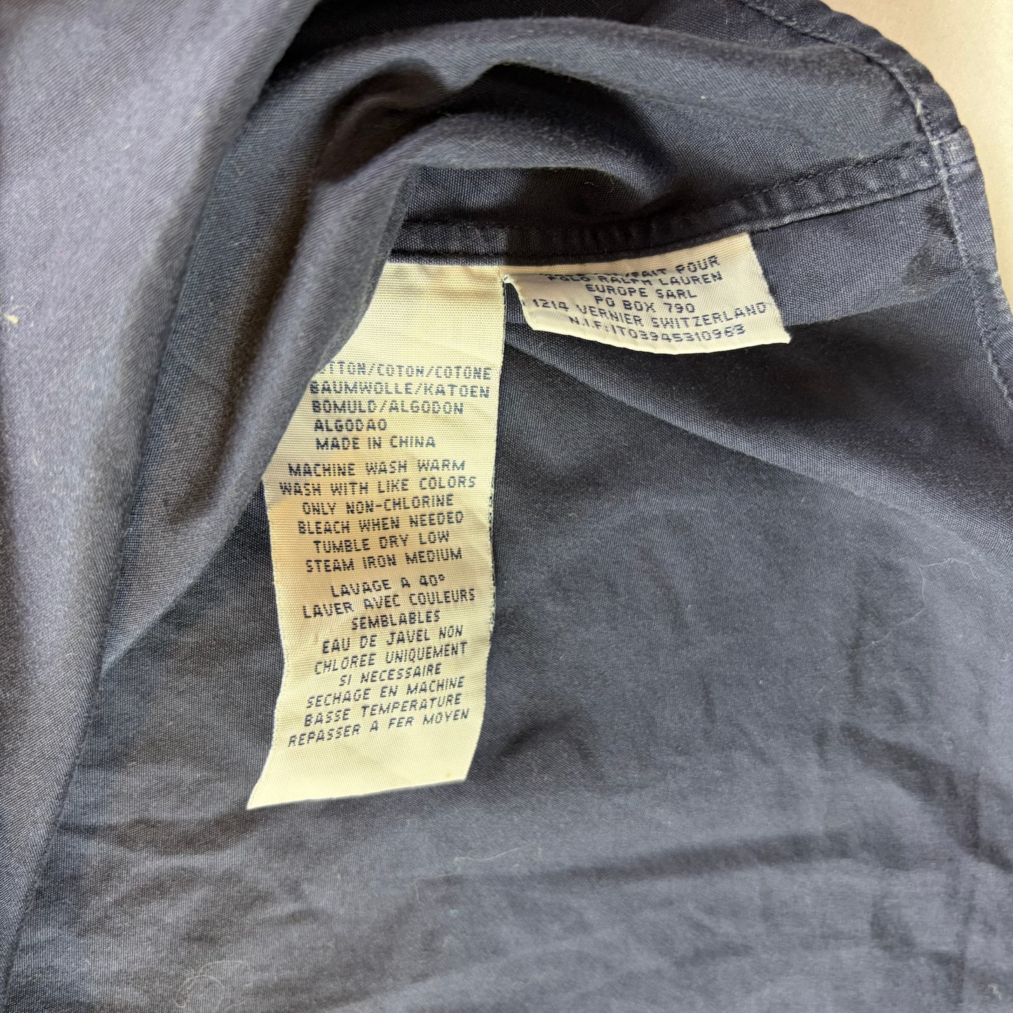 Cămașă vintage cu mânecă scurtă Ralph Lauren