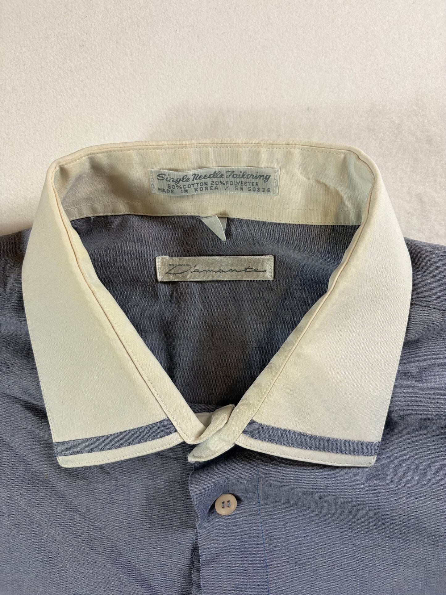 Cămașă croită D'amante Single Needle Vintage