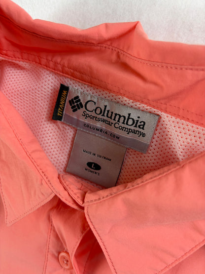 Cămașă Columbia Titanium vintage de damă cu mânecă scurtă