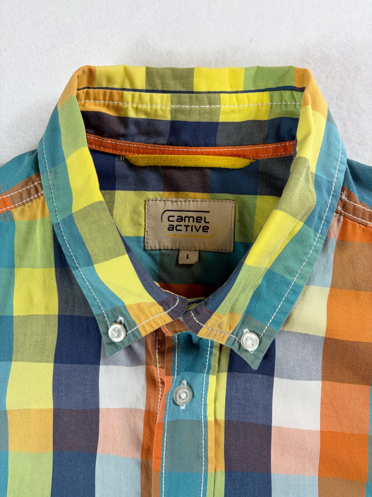 Cămașă vintage Camel Active cu mânecă scurtă