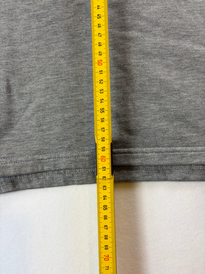 Tricou polo vintage Champion cu fermoar și mânecă lungă