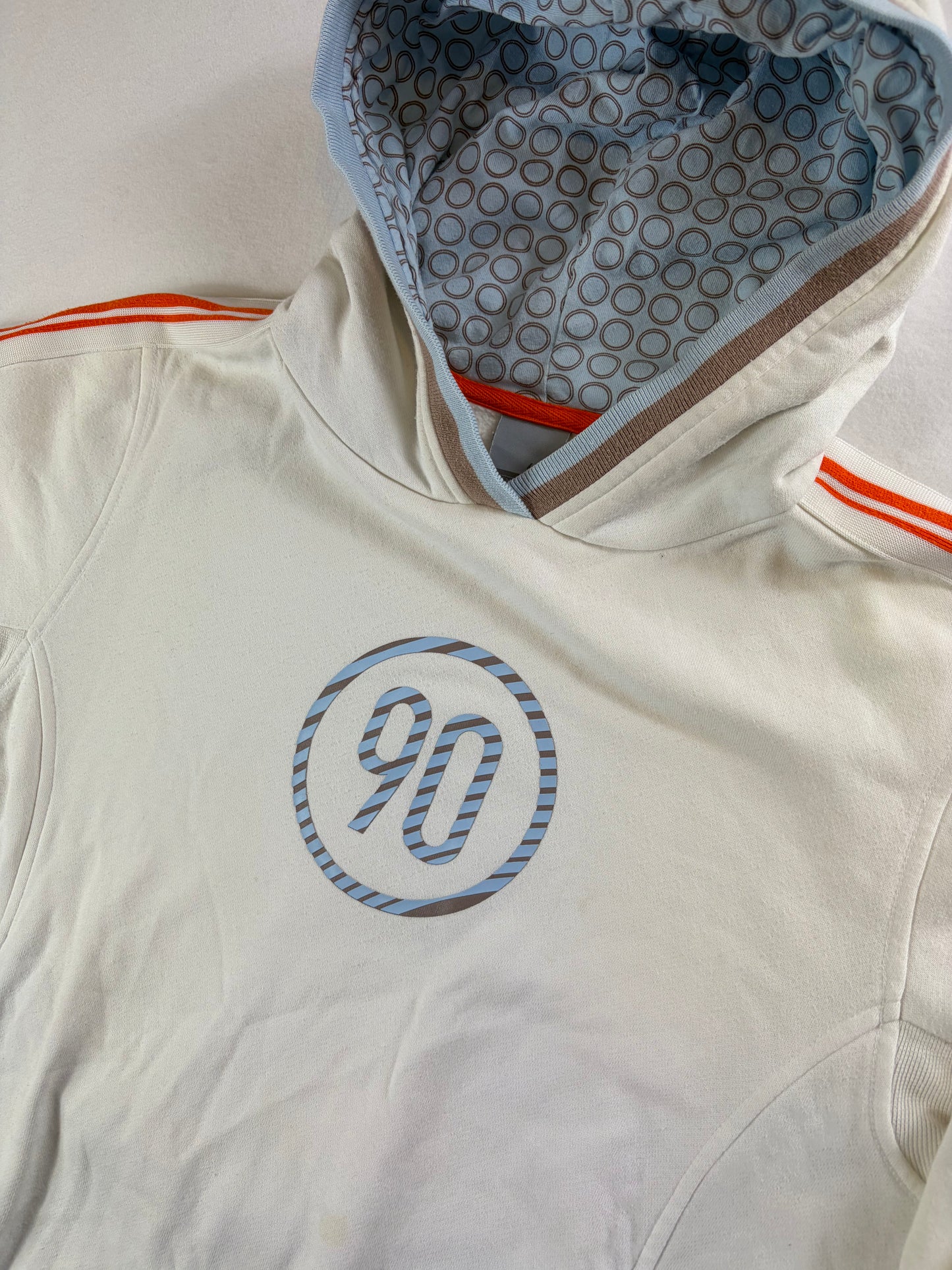 Nike Total 90 Center Logo Y2K kapucnis pulóver