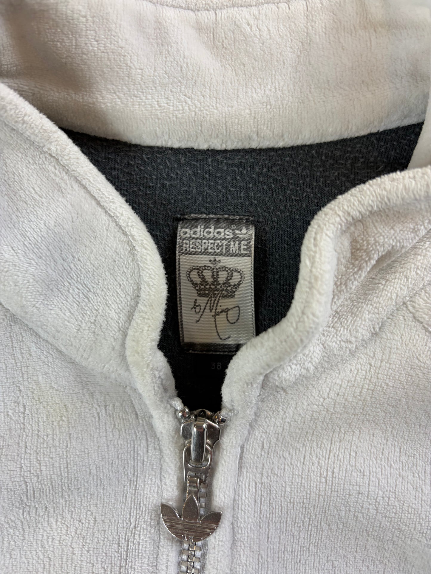 Vintage Adidas x Missy Elliot Velour Track Jacket