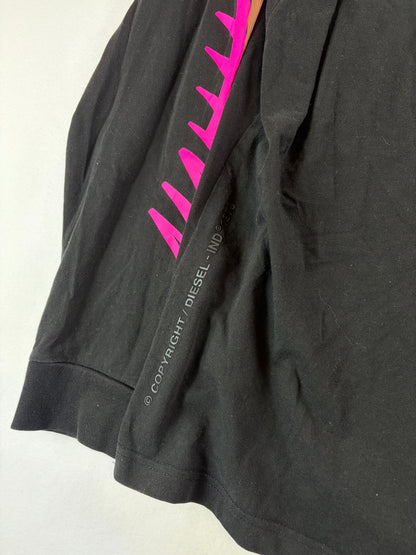 Diesel "Frozen Face" Print Hoodie
