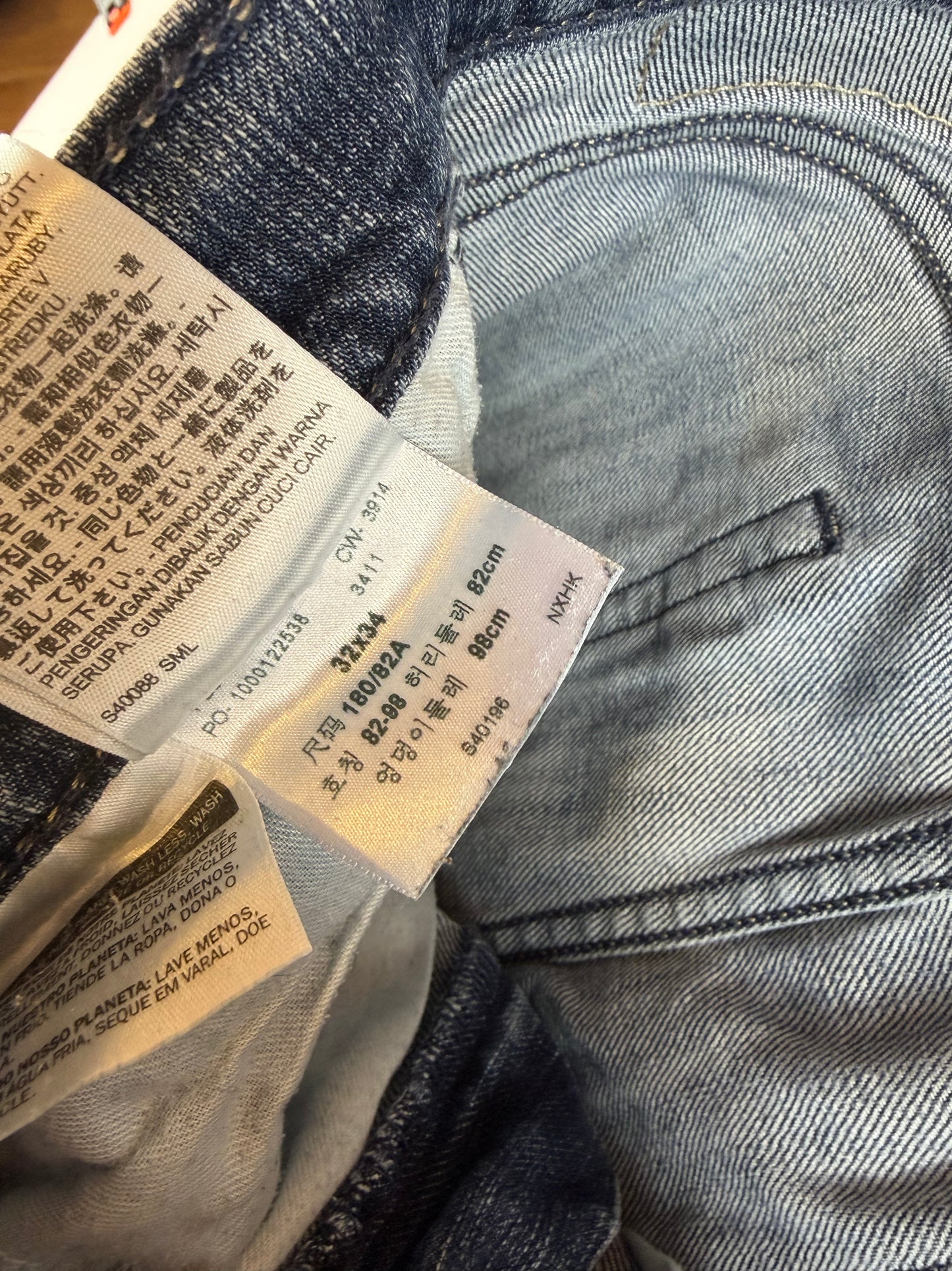 Vintage Levi Strauss & Co Slim Fit farmernadrág