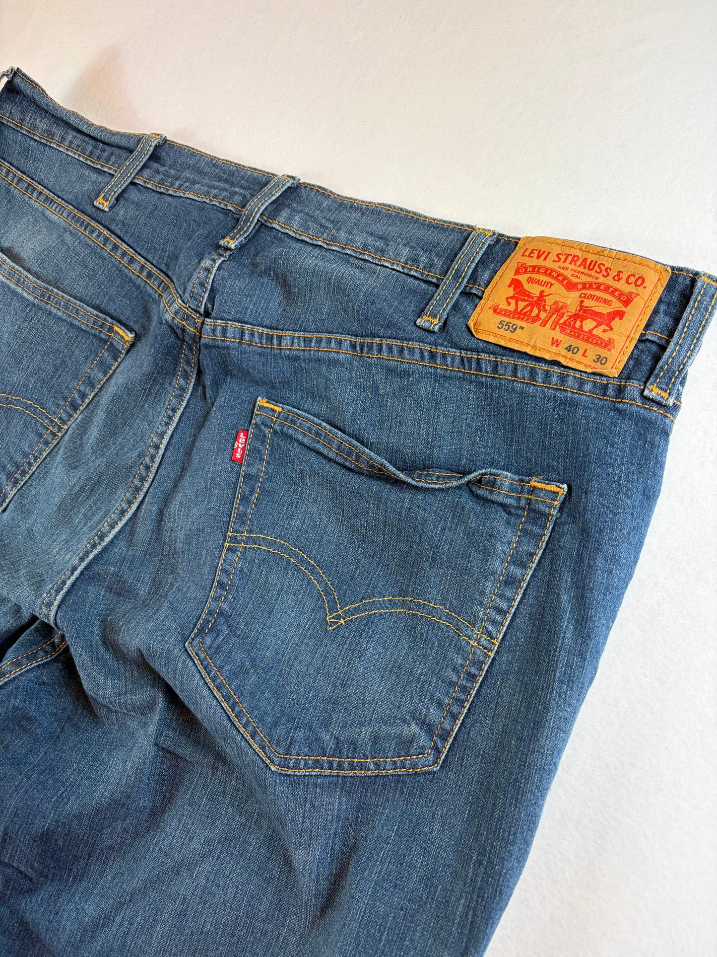 Levi Strauss & Co egyenes szárú farmernadrág