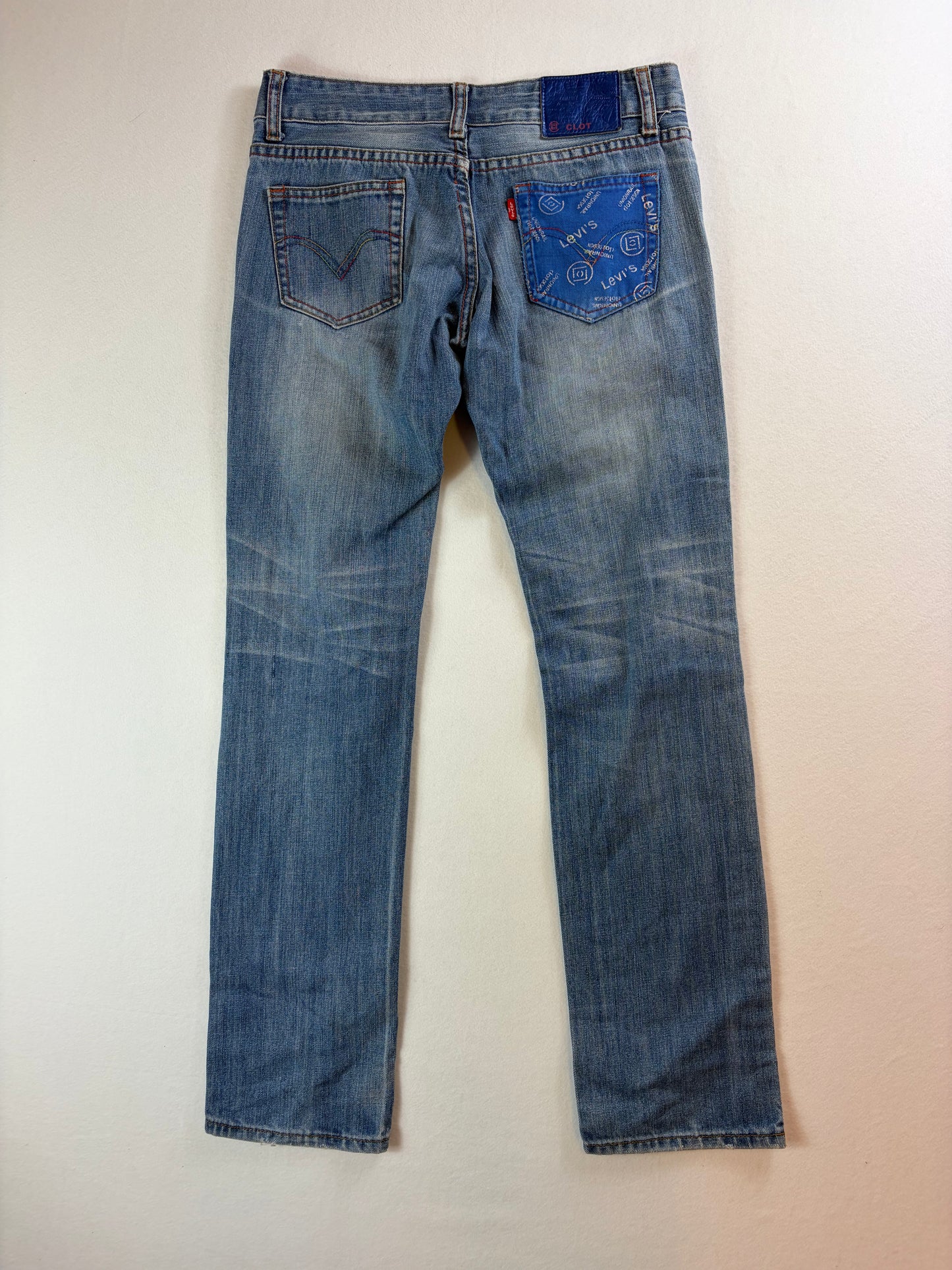 Levi Strauss & Co x CLOT Slim női farmer *RITKA*