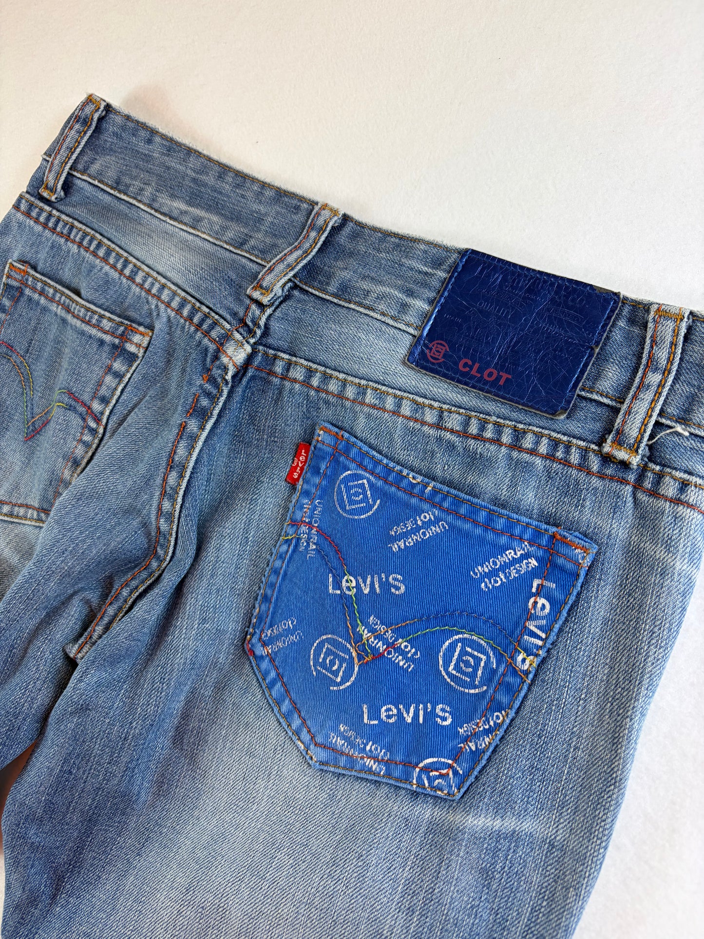Levi Strauss & Co x CLOT Slim női farmer *RITKA*