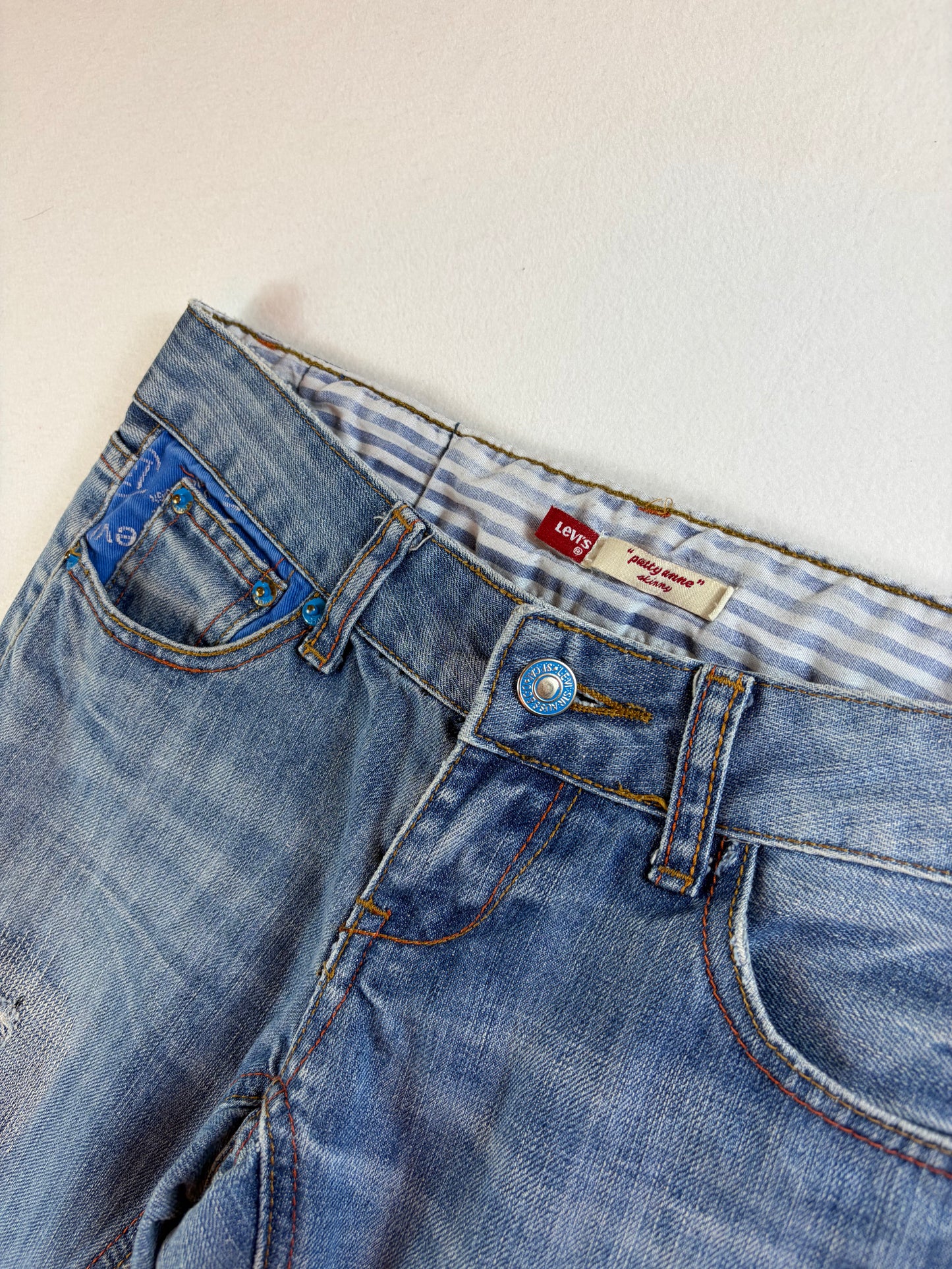 Levi Strauss & Co x CLOT Slim női farmer *RITKA*