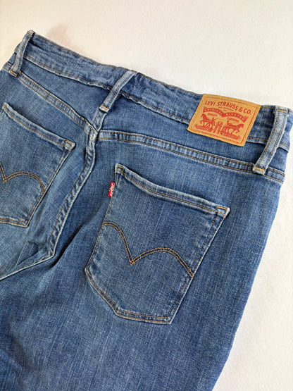 Levi Strauss & Co 721 női magas derekú skinny farmer