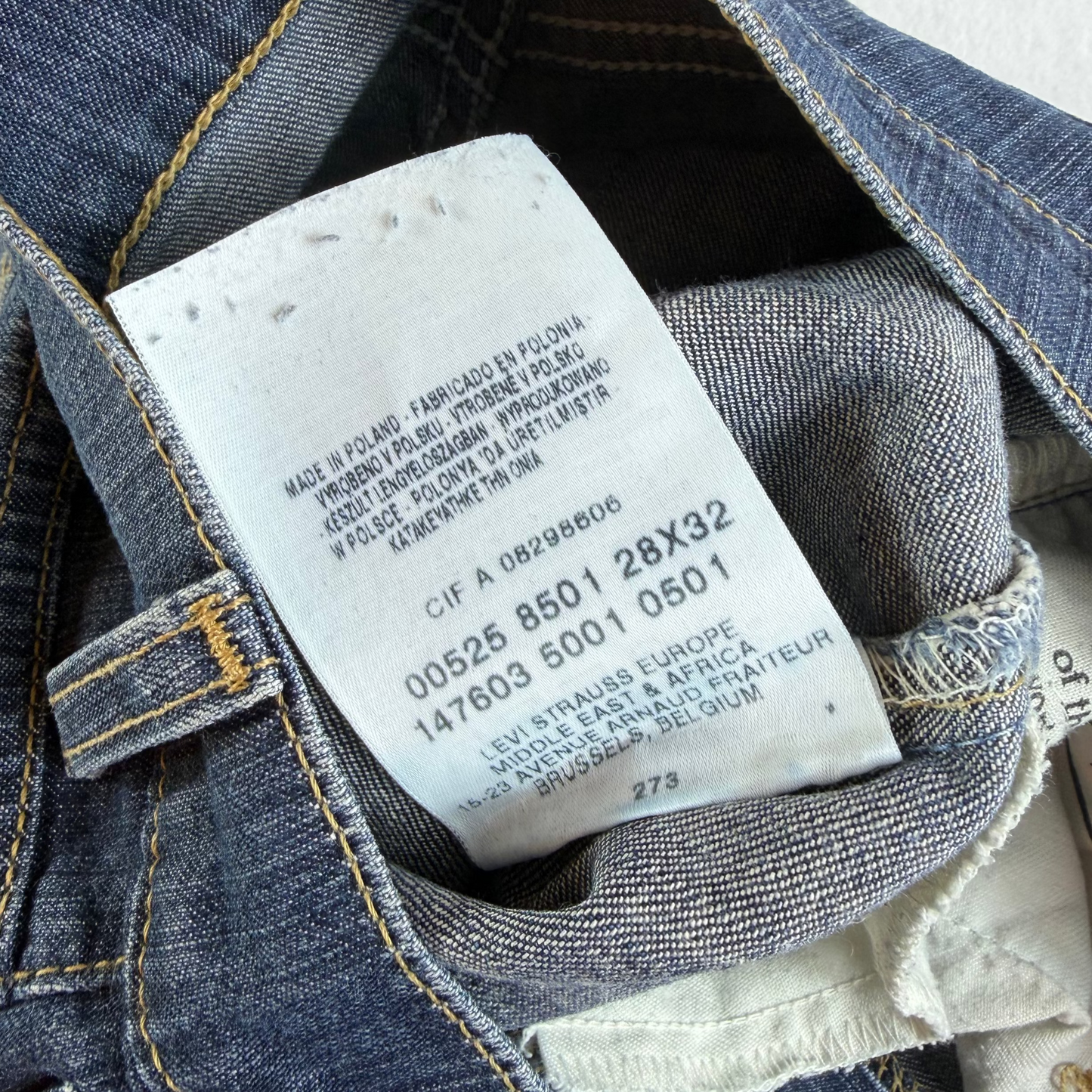 Vintage Levi Strauss & Co női bootcut magas derekú farmernadrág