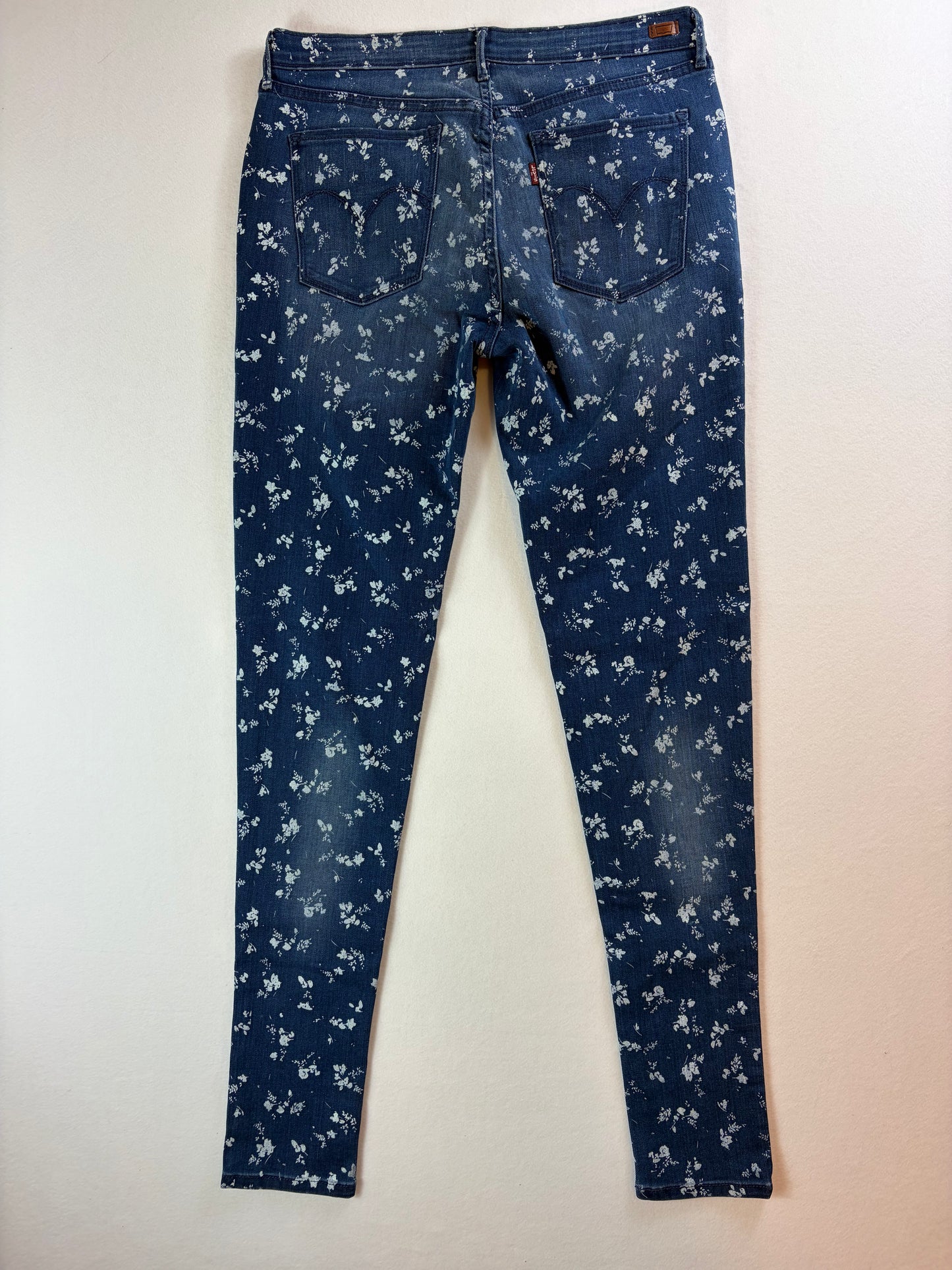 Levi Strauss & Co női virágmintás "leggins" farmernadrág