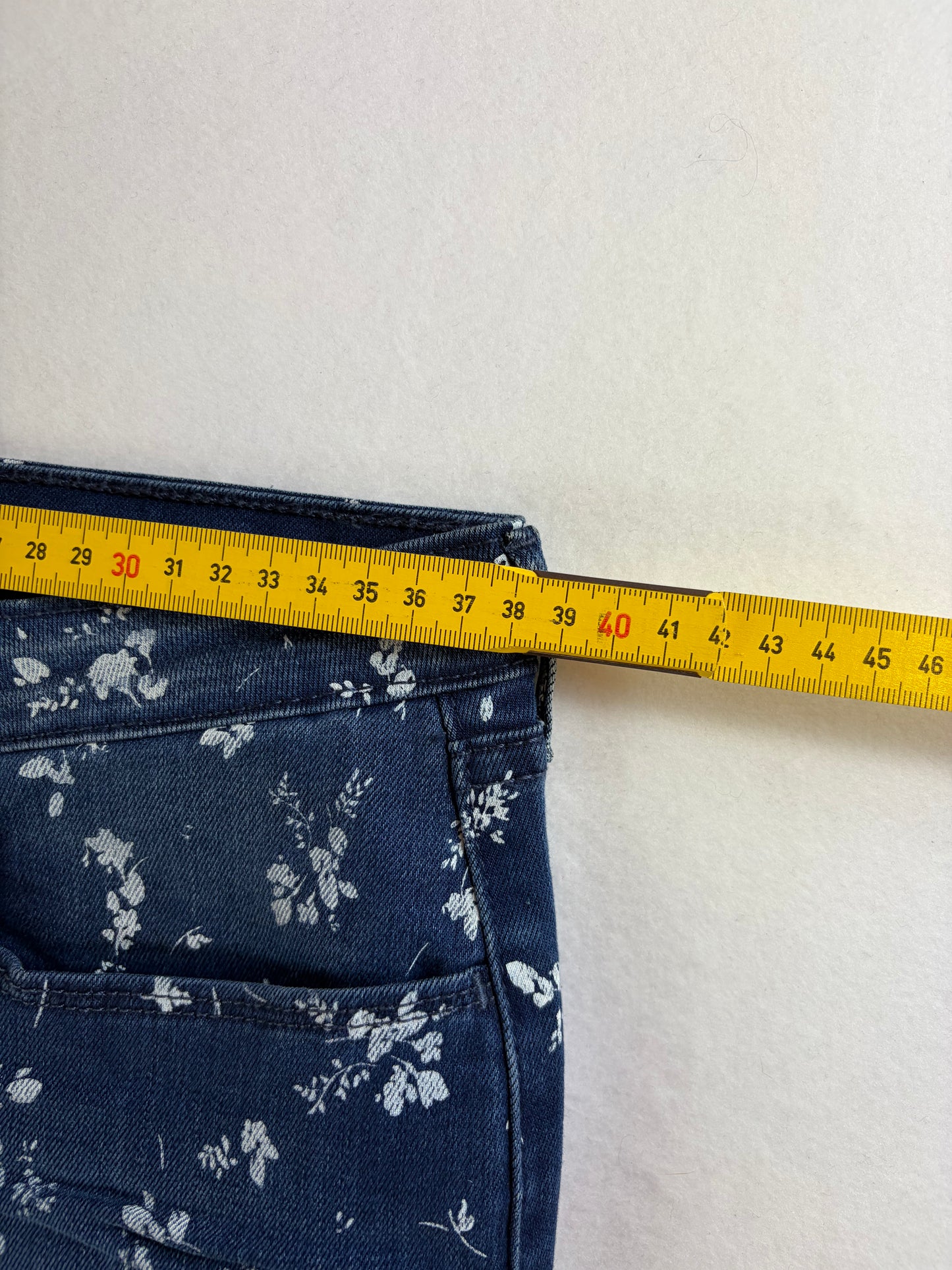 Levi Strauss & Co női virágmintás "leggins" farmernadrág