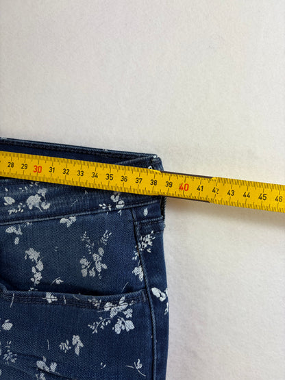 Levi Strauss & Co női virágmintás "leggins" farmernadrág