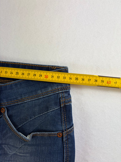 Blugi Skinny Levi Strauss & Co pentru Femei cu Talie Medie
