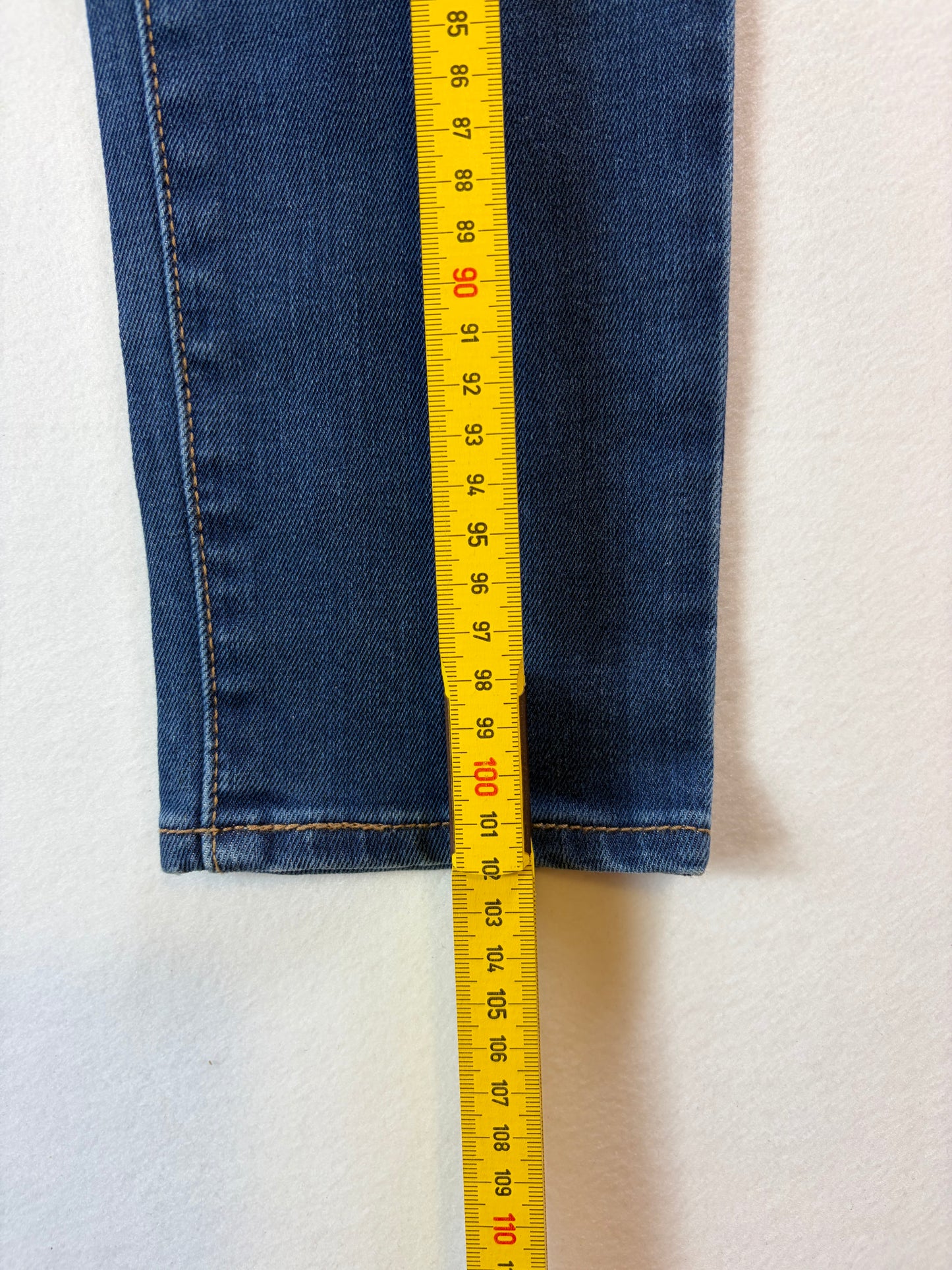 Blugi Skinny Levi Strauss & Co pentru Femei cu Talie Medie