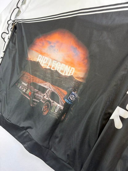 Ken Block 43 grafikus kapucnis pulóver
