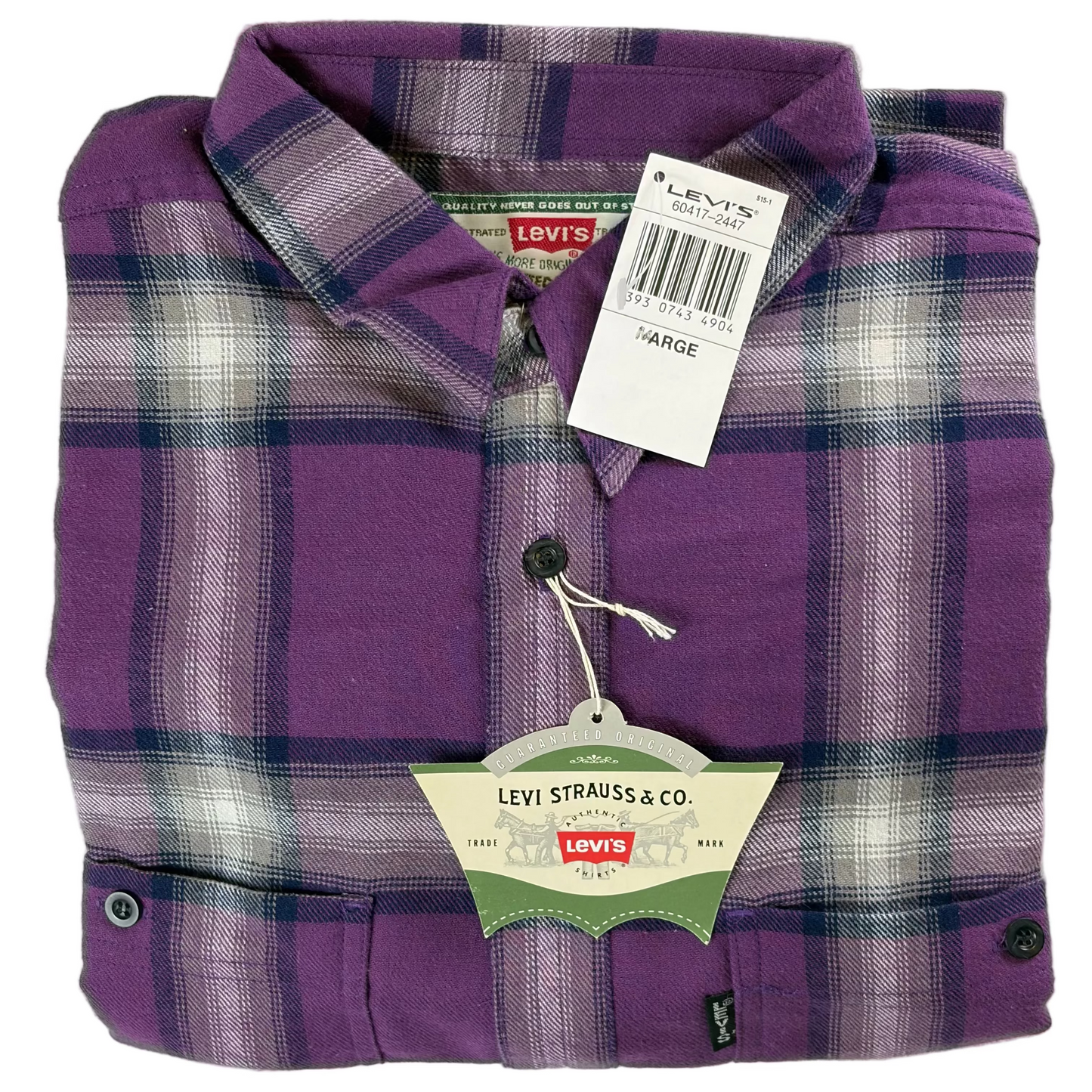Vintage Levi Strauss & Co flaneling *Vadonatúj*