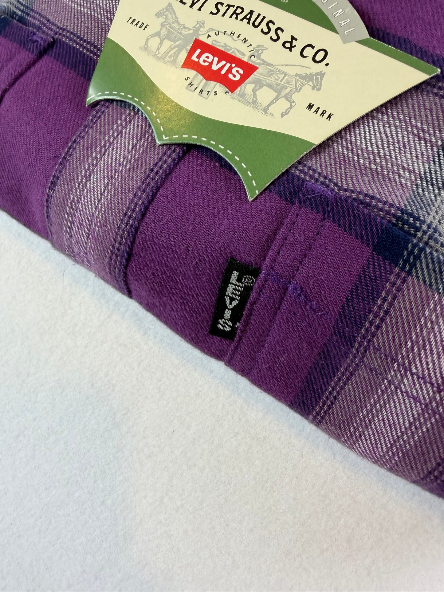 Vintage Levi Strauss & Co flaneling *Vadonatúj*