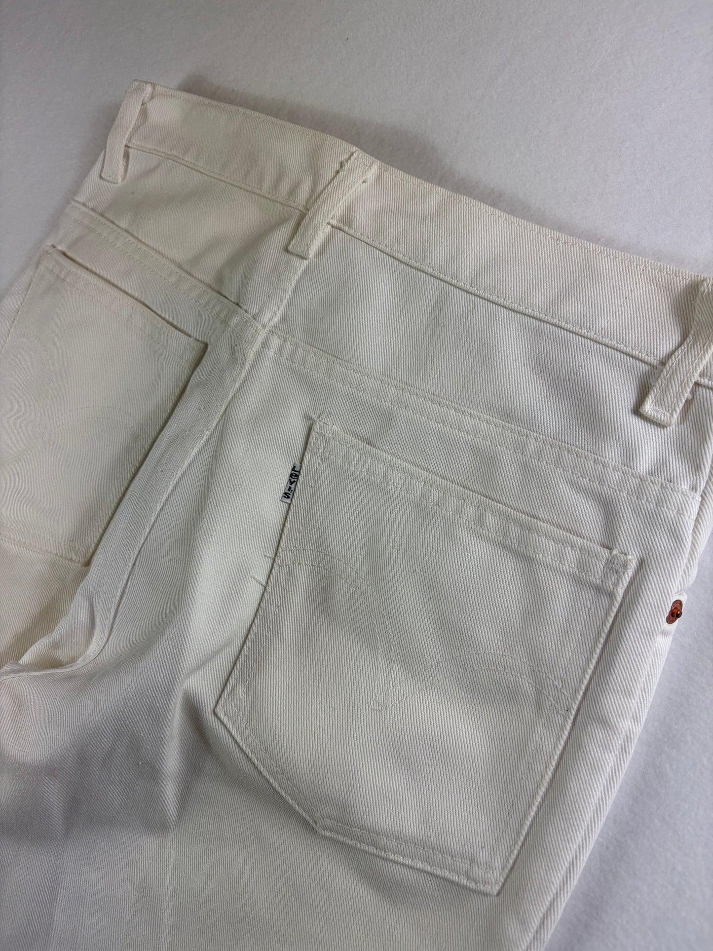 Vintage Levi Strauss & Co női magas derekú egyenes szabású farmernadrág