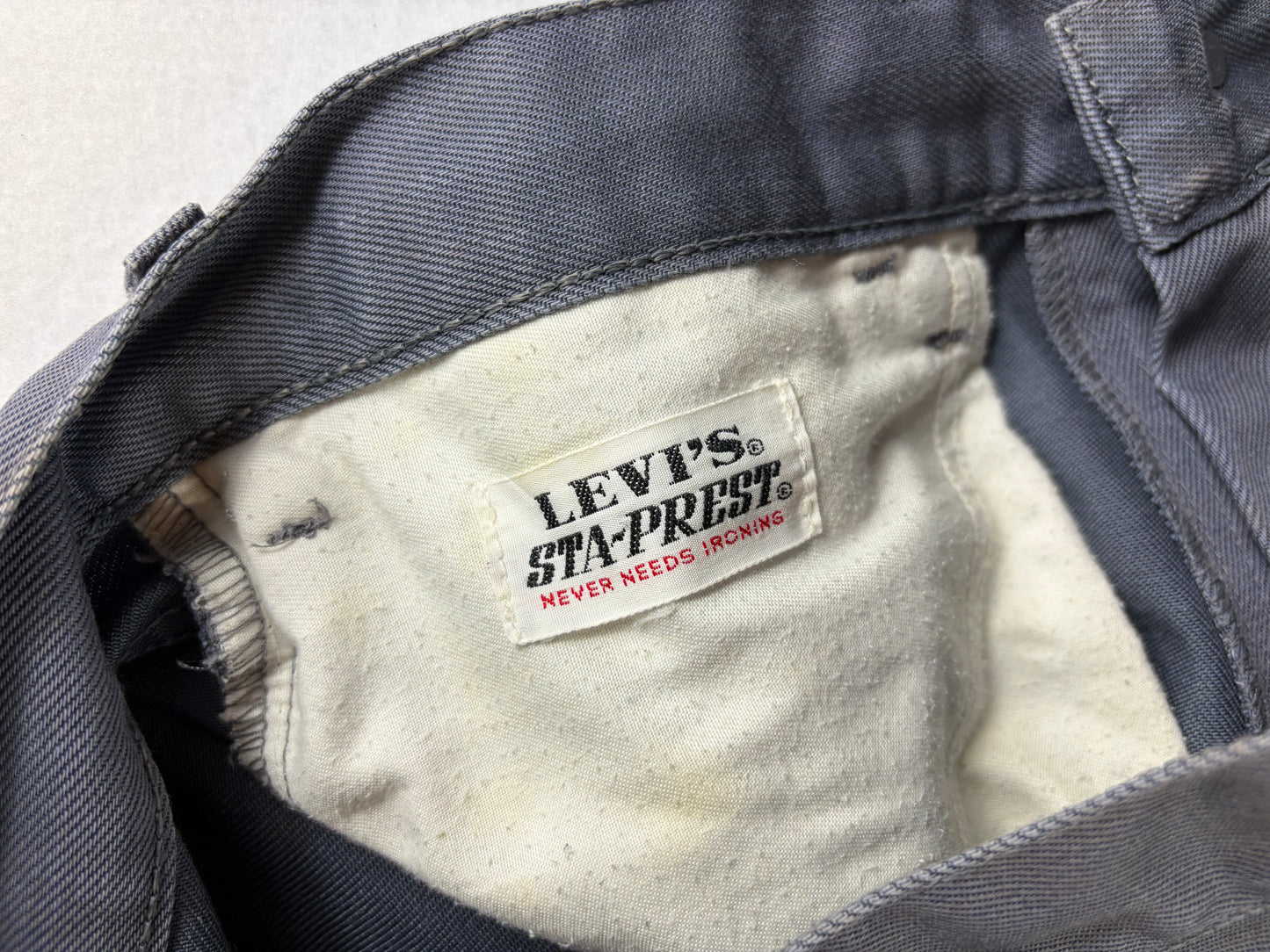 Vintage Levi Strauss & Co női magas derekú egyenes szabású farmernadrág