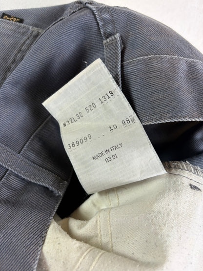 Vintage Levi Strauss & Co női magas derekú egyenes szabású farmernadrág