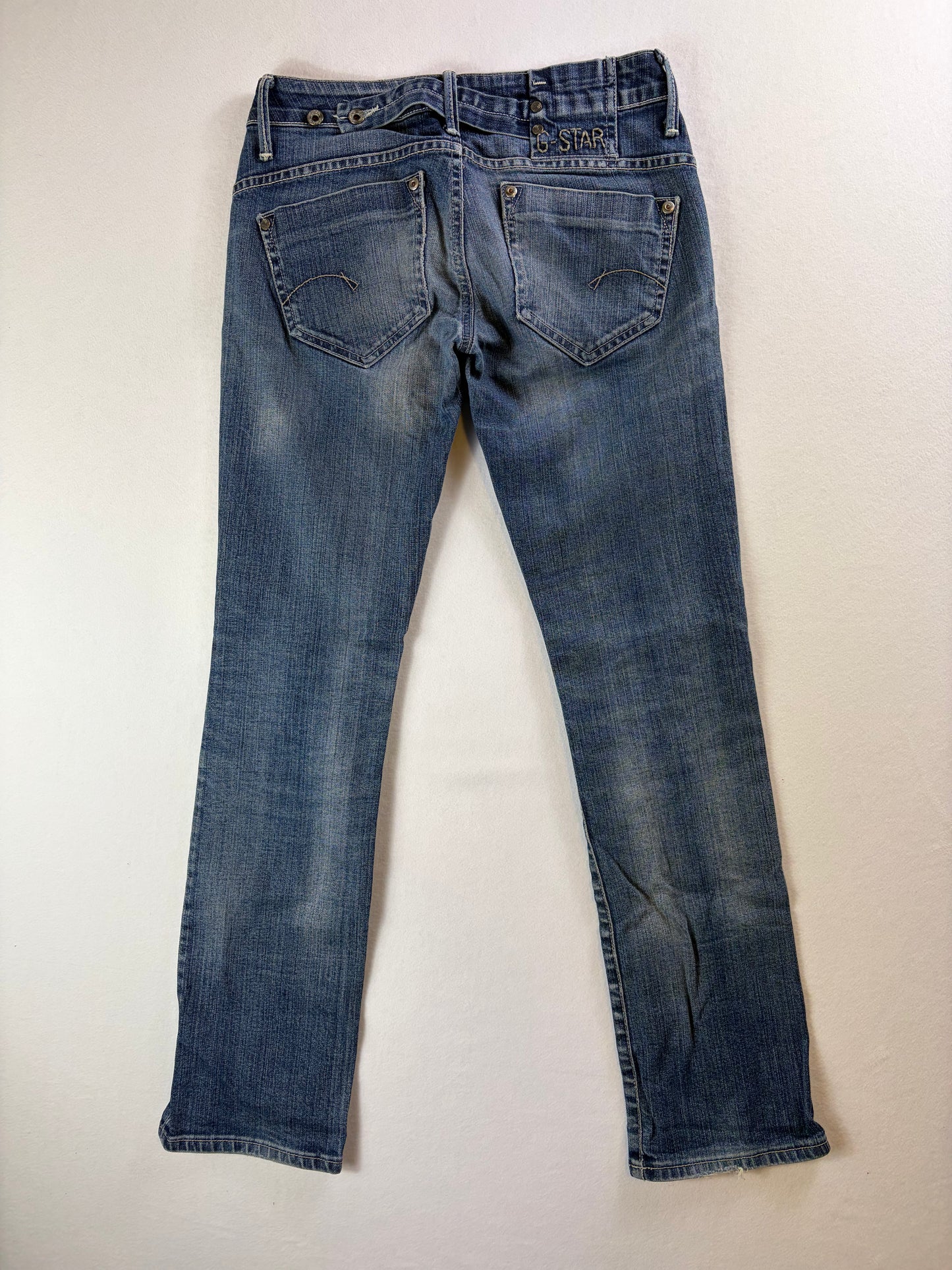 Blugi drepți G-Star RAW pentru femei