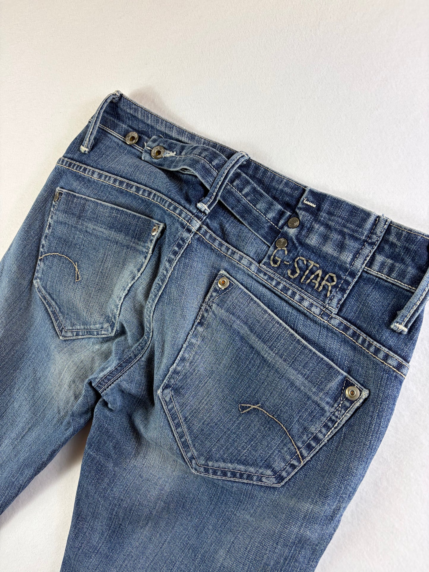 Blugi drepți G-Star RAW pentru femei