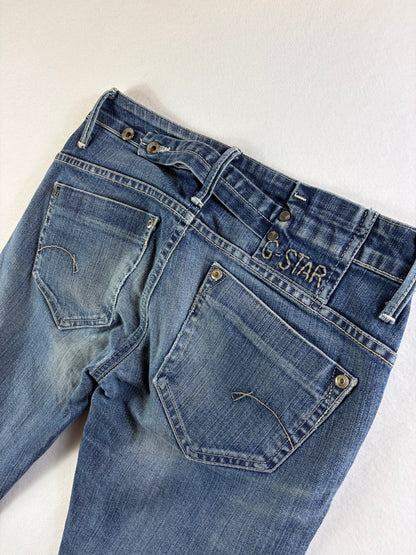 Blugi drepți G-Star RAW pentru femei
