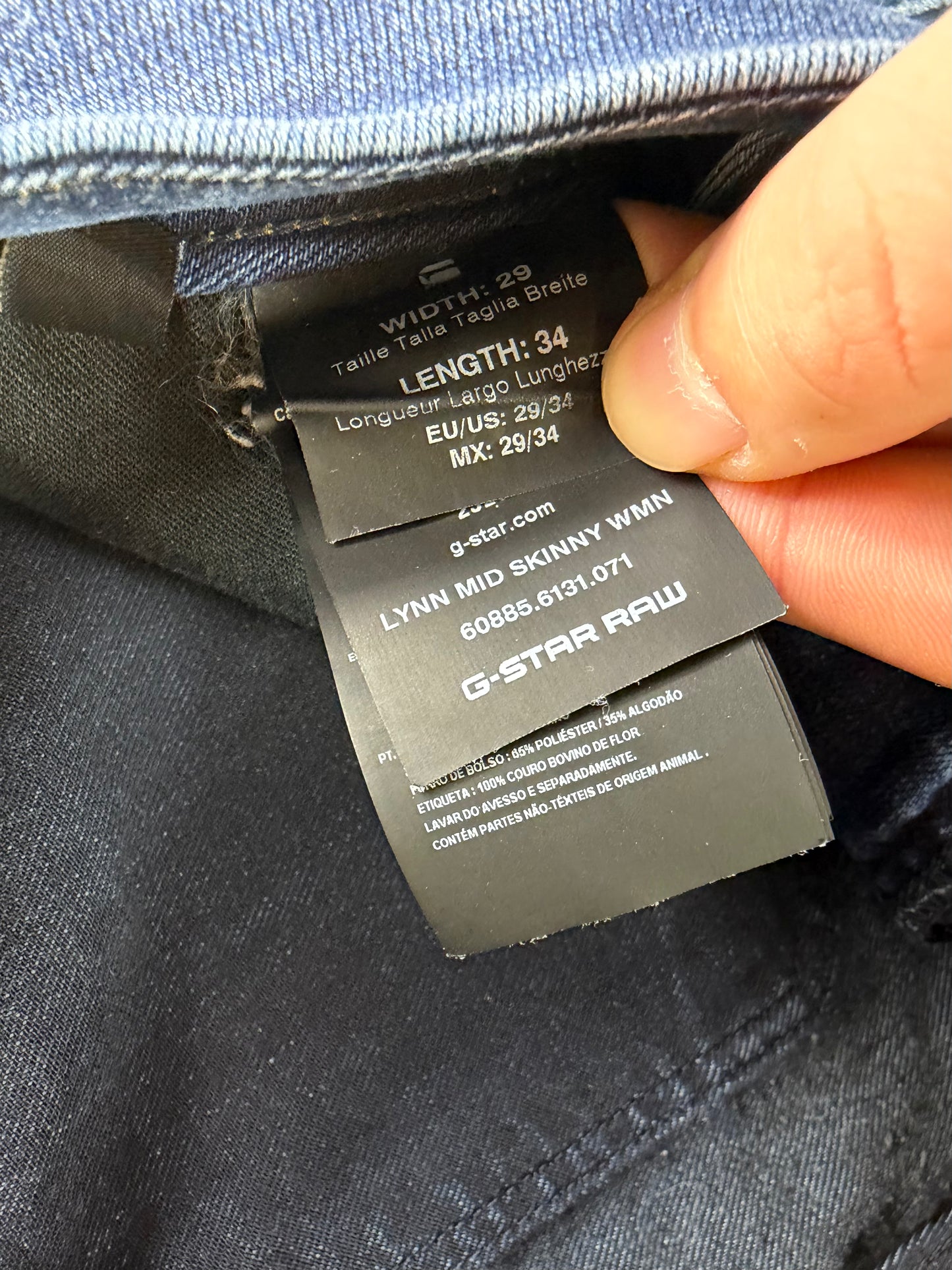 G-Star RAW női skinny farmernadrág