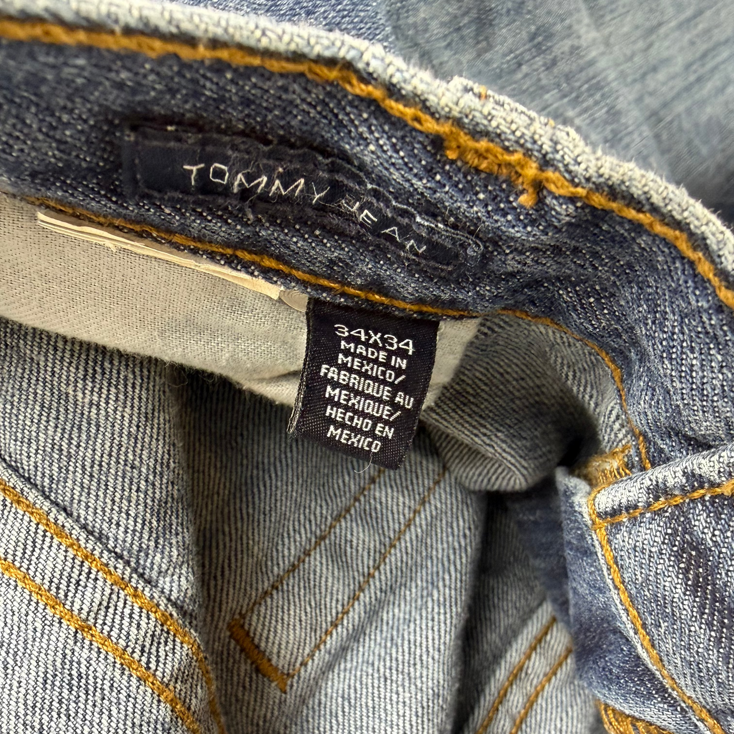 Vintage Tommy Hilfiger egyenes farmernadrág
