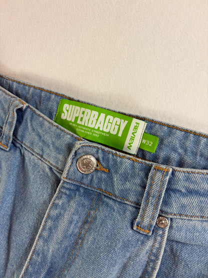 Y2K Szuper Baggy Unisex Farmernadrág Teszt