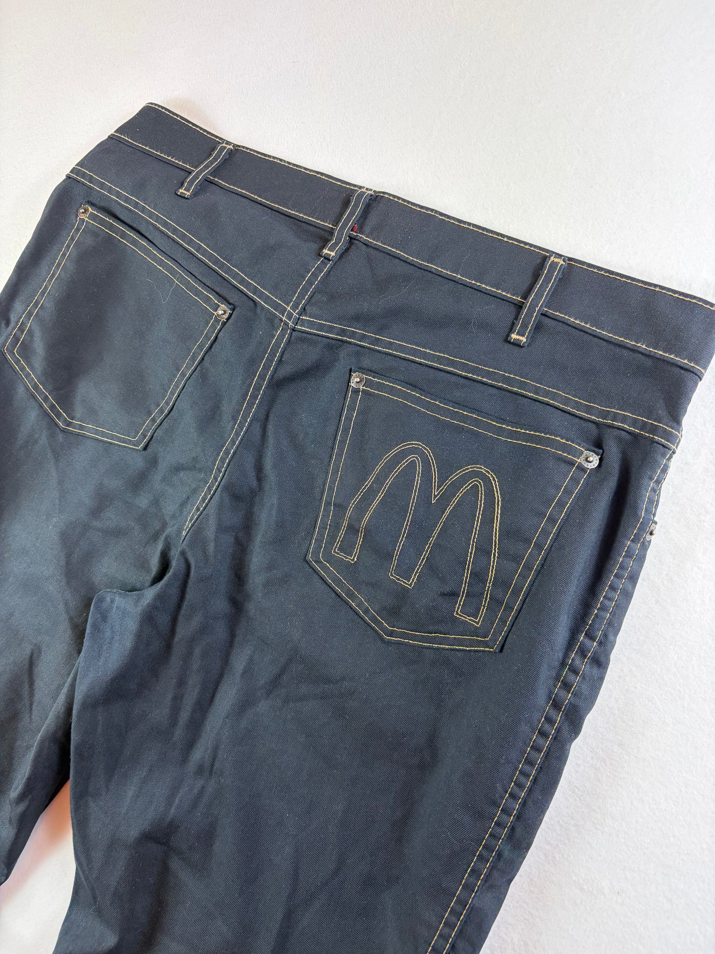 McDonald's Staff egyenes farmernadrág