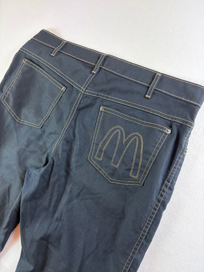 McDonald's Staff egyenes farmernadrág