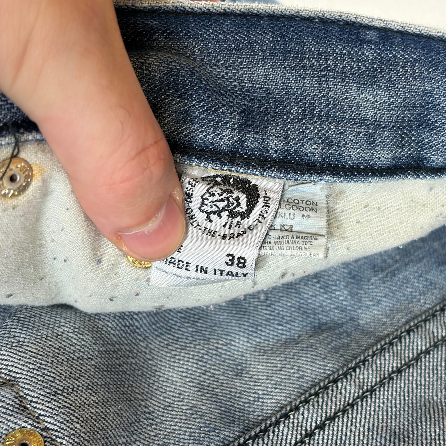 Vintage Diesel egyenes szárú farmernadrág